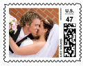 PictureItPostage wedding stamp